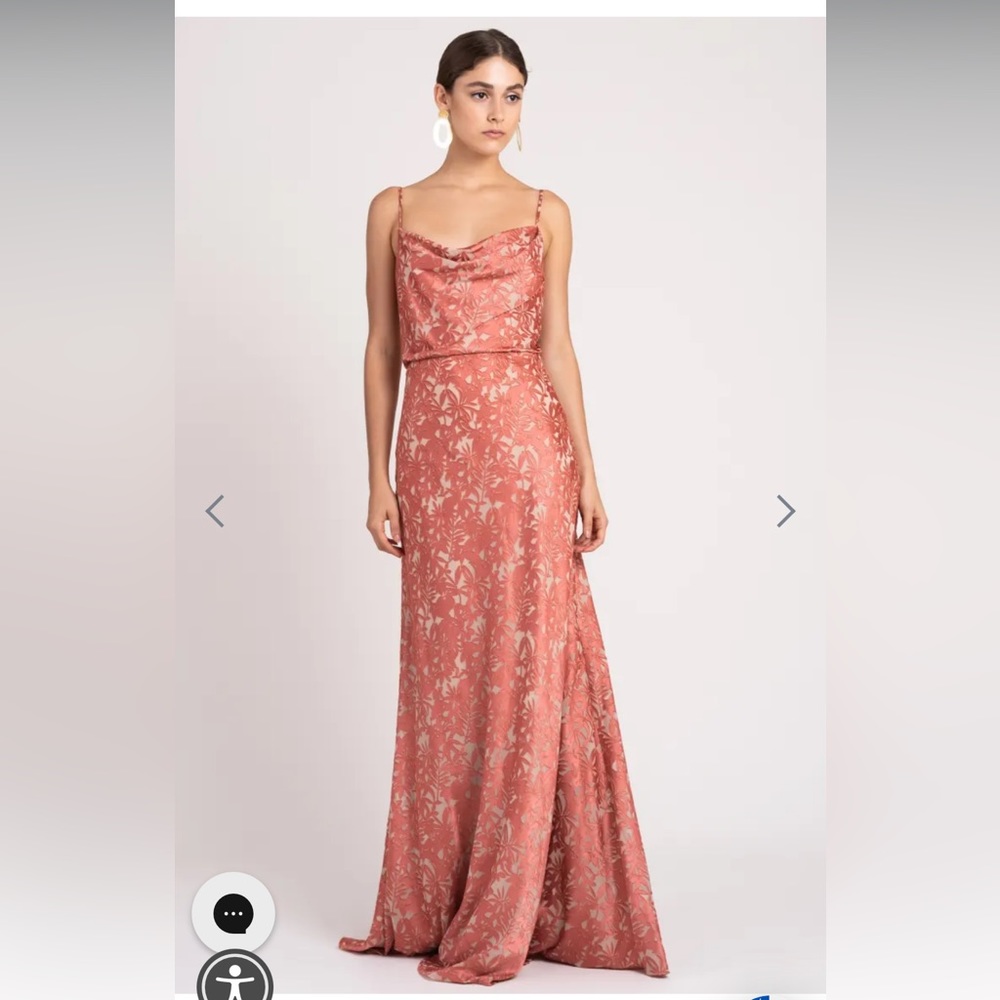 COPY - Jenny Yoo BHLDN Dahlia Palermo Satin dress